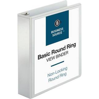 Business Source BSN09958 - Round -Ring View Binder