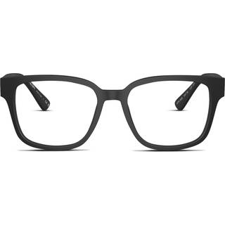 Prada Mand PR A09V 12P1O1 Optiske stel Acetat Sort Transparent Pillow Normal