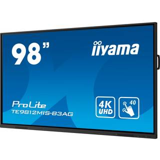 iiyama ProLite 4K UHD touch skærm | TE9812MIS-B3AG | 98 tommer | PRIS-MATCH