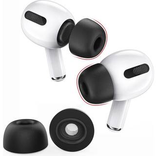AHASTYLE AirPods Pro 1/2 Ørepropper med Memory Foam Sort - Small