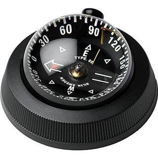 Bådkompas Silva 85E, Ø85 mm, skotmonteret, sort