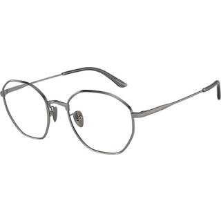Giorgio Armani Mand AR5139 3003 Optiske stel Metal Grå Transparent Firkantet Normal