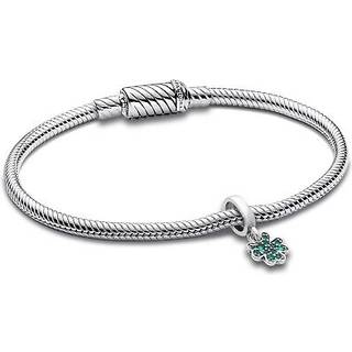 Pandora 68089 Geschenk-Set Armband für Damen Silber Vierblättriges Kleeblatt