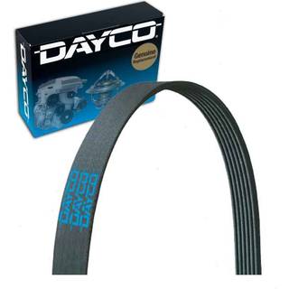 Dayco 5040358 Serpentine Belt Black