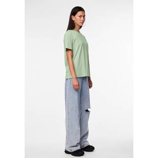 PIECES dame t-shirt PCRIA - Quiet Green - XS