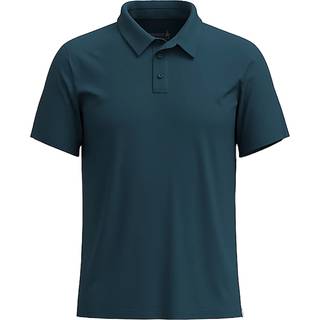 Smartwool S/S Polo Merino/Cotton Merino-shirt Herrer størrelse XL farve blå