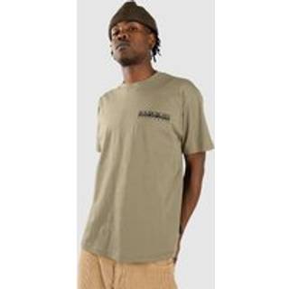 Napapijri S-Gouin T-shirt - S - green lichen