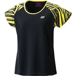 Yonex Women T-Shirt 16519EX Black/Yellow