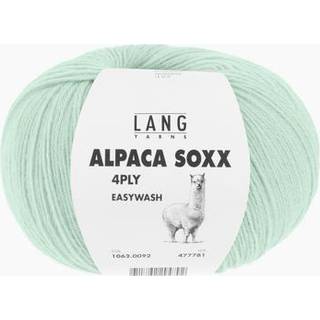 Lang Yarns Alpaca Soxx 4-ply 0092 Indhold: 70% Superfine alpaca, 30% Nylon Vægt/længde: 100 g = ca. 390 m Anbefalede pinde: 2,5-3,5 mm Strikkefasthed: 10x10 cm = 30 m x 41 r Vask: Max 30 °C / Kan tørretumbles ved lav varme / Brug vaskemiddel til finvask uden skyllemiddel.
