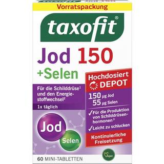 taxofit Jod + selen depottabletter