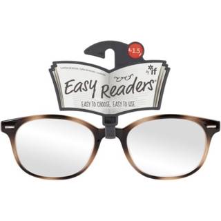 Easy Readers – Round Beige / Brown +1.5