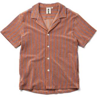 Bongusta Naram Knitted skjorte - camel & ultramarine blue - 1