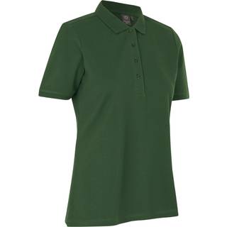 ID 0377 PRO Wear CARE Poloshirt klassisk dame Flaskegrøn 4XL
