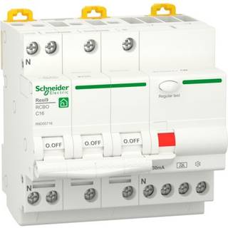 SCHNEIDER KOMBIAFBR. 16A 30MA C 3P+N 5M R9D55716