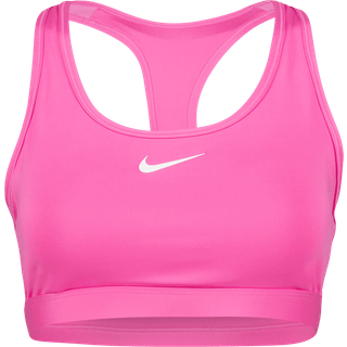 Nike Swoosh Medium Support-sports-bh med indlæg til kvinder - rød - rød - XS