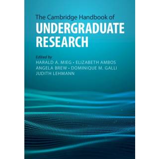 The Cambridge Handbook of Undergraduate Research