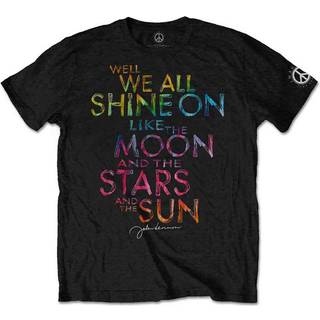 John Lennon - John Lennon Unisex T-Shirt: Shine On (Black)