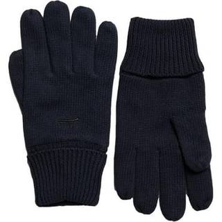 Superdry Superdry Blue Knitted Logo Gloves