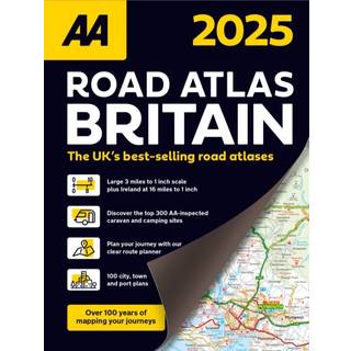 AA Road Atlas Britain 2025