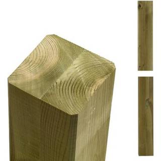 PLUS omlimet stolpe/drager, fyr - 9 x 9 x 148 cm