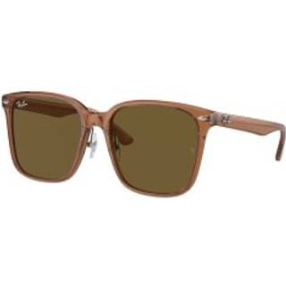 Ray-Ban RB2206D Asian Fit 663673 57 Solbriller Mænd Brun - Transparent Brown - 57mm