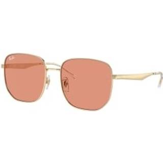 Ray - Ban Unisex RB3713D 921374 Solbriller Metal Guld Orange Geometrisk Normal