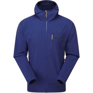 Mountain Equipment Echo Hooded Jacket Softshelljakke Herrer størrelse L farve blå