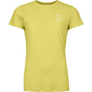 Ortovox Women's 120 Cool Tec Mountain Duo T-Shirt Merino-shirt Damer størrelse M farve gul