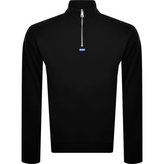 HUGO Neeler Half Zip Sweatshirt Black