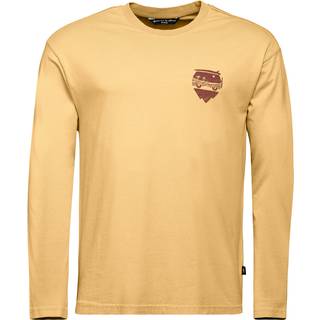 Chillaz Organic Cotton Surf Climb Bus Longsleeve Herrer størrelse XXL farve beige