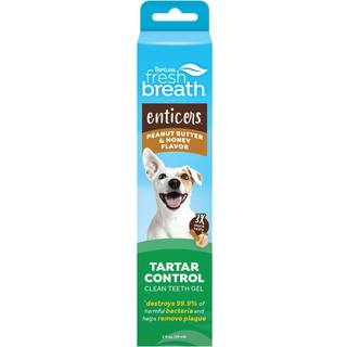 TropiClean Fresh Breath - Hundetandpasta - Hundetnder til rengring af jordnddesmr og honningsmag - Opfrisker nde og renser tnder - 2 oz