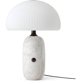 Vipp592 sculpture bordlampe large hvid marmor