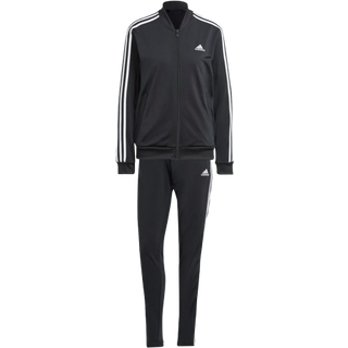Essentials 3-Stripes træningssæt - Black / White - 2XL