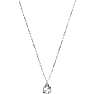 Gucci Interlocking G pendant necklace - silver - One Size
