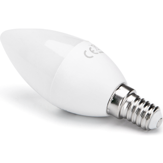 Aigostar SMART WiFi D37, E14 Mat LED Kertepære 7W i RGB+CCT