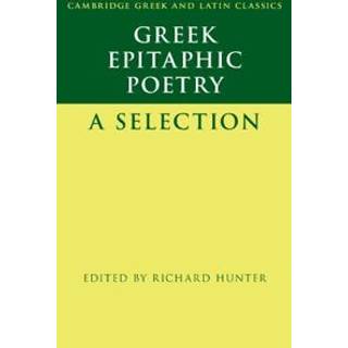 Greek Epitaphic Poetry