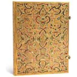 Notesbog - Gold inlay - Hardcover - Ultra - 240 sider - Linjeret - Højde/bredde 230x180mm