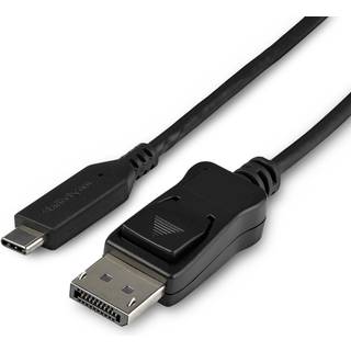 StarTech.com 3.3 ft. (1 m) - USB-C to DisplayPort Adapter Cable - 8K - HBR3 - external video adapter - black
