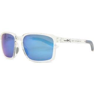 Wiley X Alfa CAPTIVATE™ Polarized AC6ALF09 56 Solbriller Mænd Krystalklar - Glossy Clear - 56mm