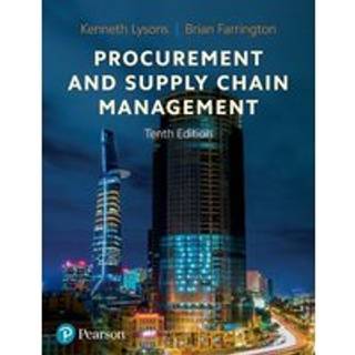 Procurement and Supply Chain Management