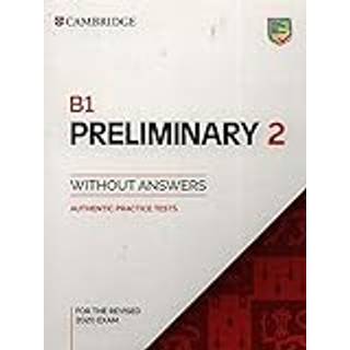 B1 Preliminary 2 Student's Book without Answers