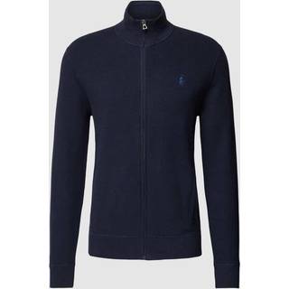 Polo Ralph Lauren Textured Full-Zip Navy Heather