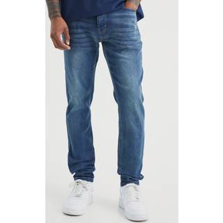 Mens Vintage Blue Skinny Stretch Jean