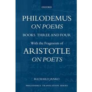 Philodemus, On Poems, Books 3-4