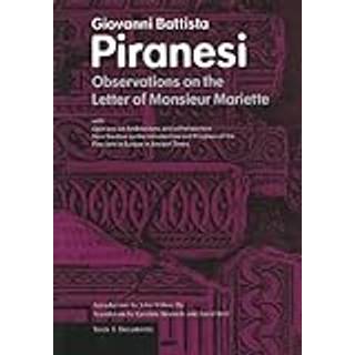 Observations on the Letter of Monsieur Mariette