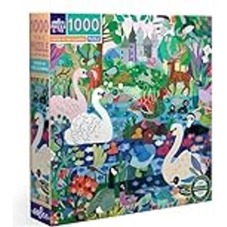 eeBoo Puslespil 1000 brk Ducks in the Clearing