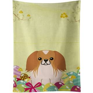 """"Caroline's Treasures P?ske?g Pekingeser R?d Hvidt k?kkenh?ndkl?de Flerfarvet 25"""""""" x 15""""""""""""""