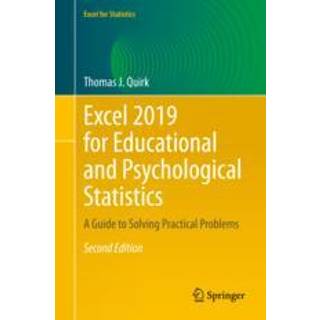 Excel 2019 for Educational and Psychological Statistics