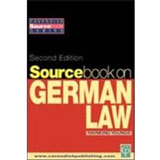 Sourcebook on German Law