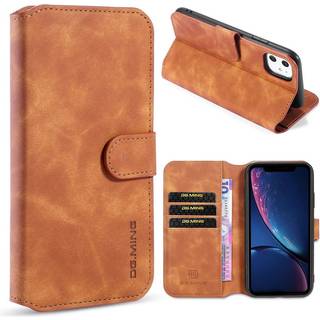 DG.MING iPhone 11 retro etui - Brun